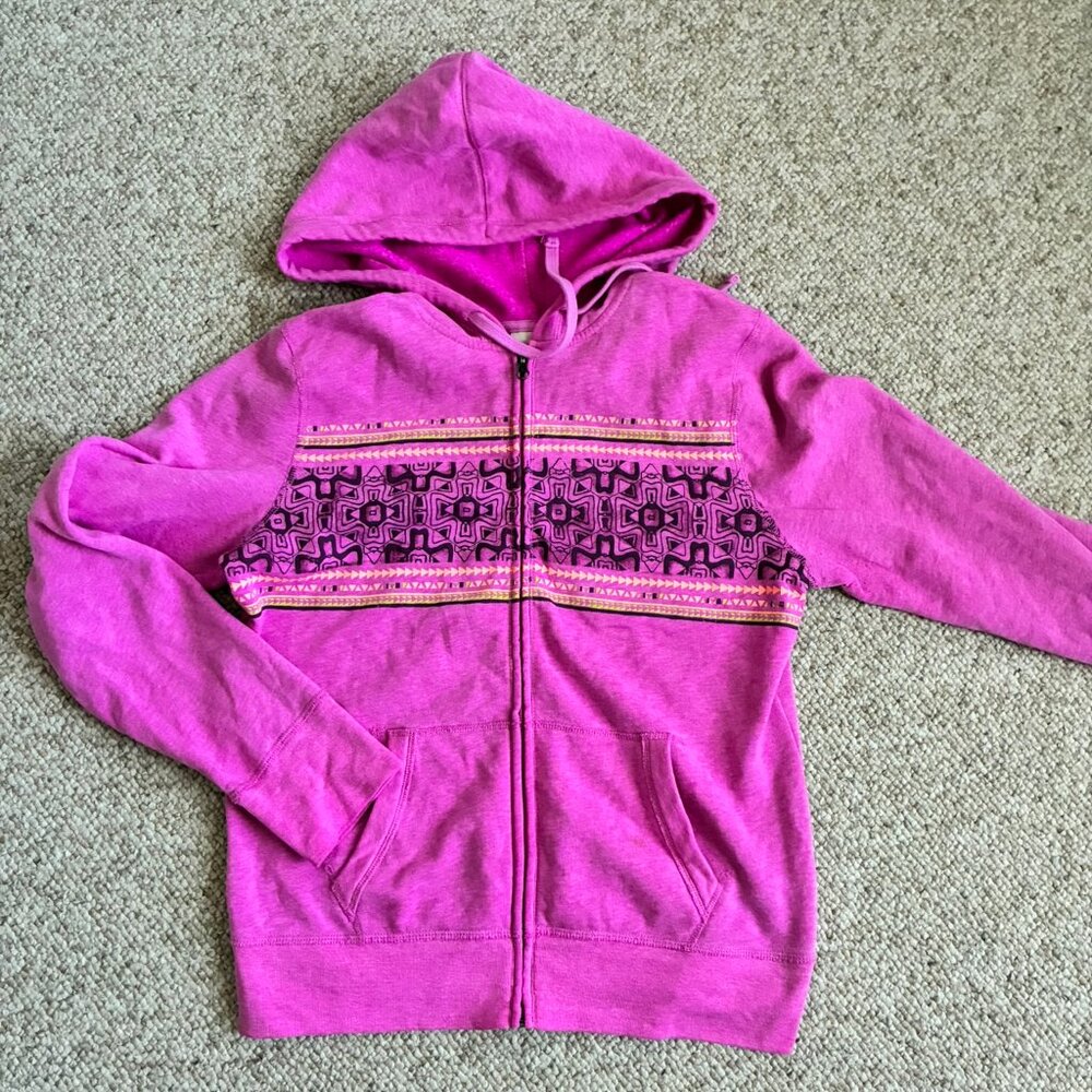 MOSSIMO Supply Co Pink Hoodie Swetshirt Top Womens Large